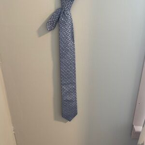 Calvin Klein Geometric Blue Tie